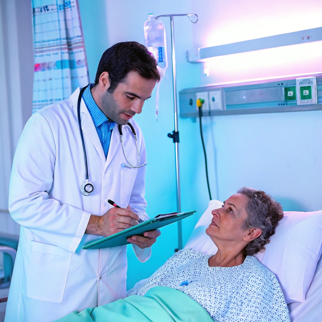 doctor-realizando-control-post-operatorio