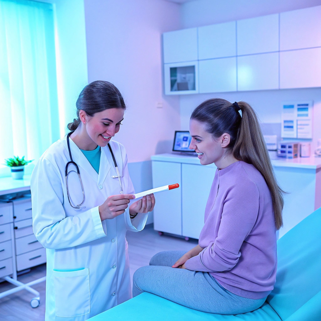 prueba-de-control-de-embarazo-con-la-doctora